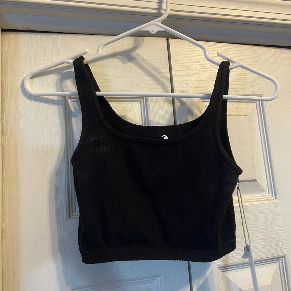 Ocean Drive Midnight Ribbed Top